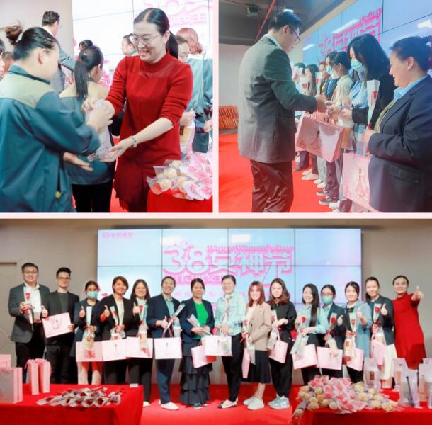 傲群婦女節(jié)慶?；顒蝇F(xiàn)場